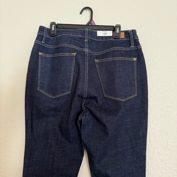 NWT Judy Blue Los Angeles Womens Button Fly Skinny Jeans High Waist size 14W - Picture 11 of 11
